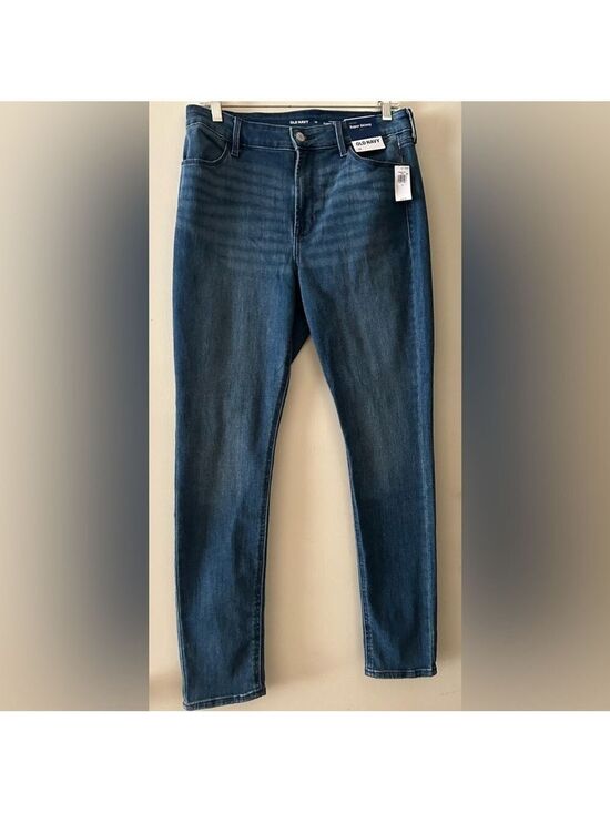 Old Navy Denim - Old Navy High Rise Super Skinny Jeans Blue NWT